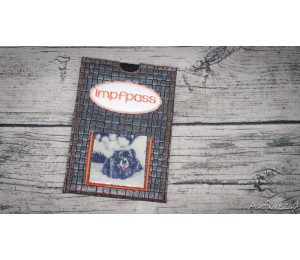 ITH - Stickserie Impfpasshüllen - Hund, Katze, Pferd, Kaninchen